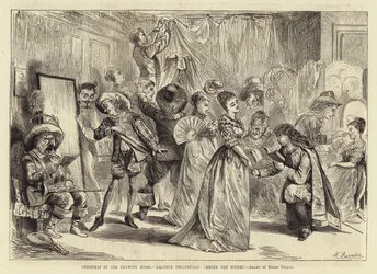 Weihnachten im Wohnzimmer, Amateurtheater, hinter den Kulissen